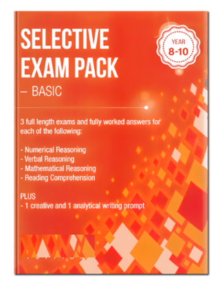 Picture of Selective Exam Pack - Basic Volume 1