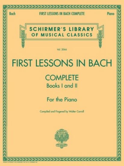 Picture of First Lessons in Bach, Complete Books 1 and 2
