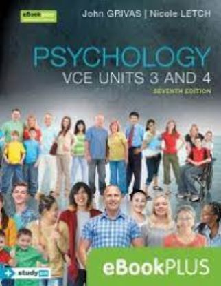 Picture of Psychology VCE Units 3 and 4 7e eBookPLUS + studyON