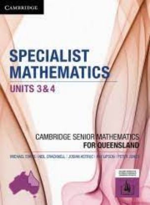 Picture of Specialist Mathematics Units 3&4 for Queensland (interactive textbook powered by Cambridge HOTmaths)