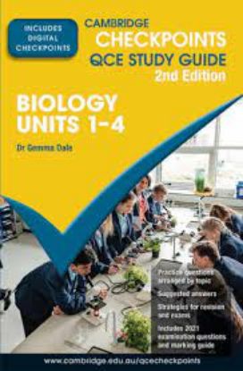 Picture of Cambridge Checkpoints QCE Biology Units 1-4