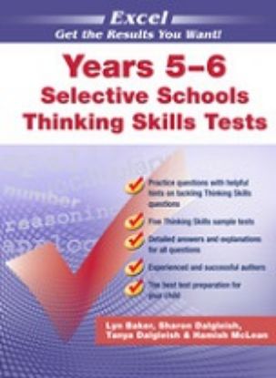 Picture of Excel Selective Schools Thinking Skills Tests Years 5-6