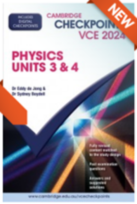 Picture of Cambridge Checkpoints VCE Physics Units 3&4 2024 (print and digital)