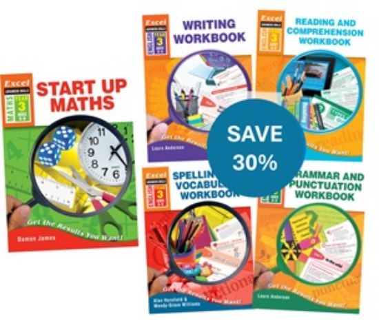 Picture of Excel Advanced Skills English Book Year 3 - Pack 1