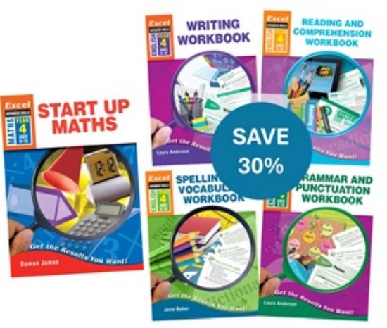 Picture of Excel Advanced Skills English Book Year 4 - Pack 1