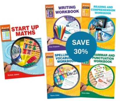 Picture of Excel Advanced Skills English Book Year 1 - Pack 1