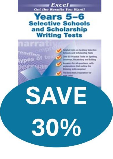 Picture of  Excel Selective Schools and Scholarship Writing Tests Years 5–6