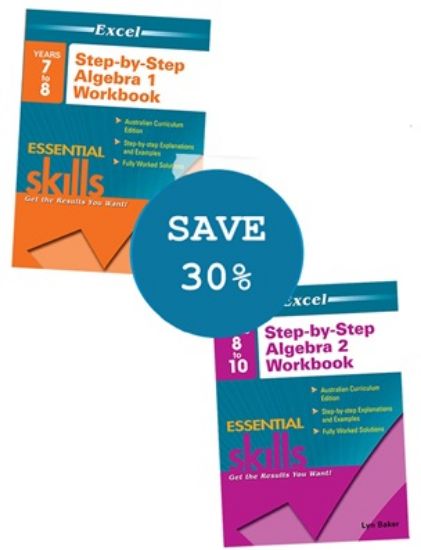 Picture of Excel Algebra Book Pack Years 7-10