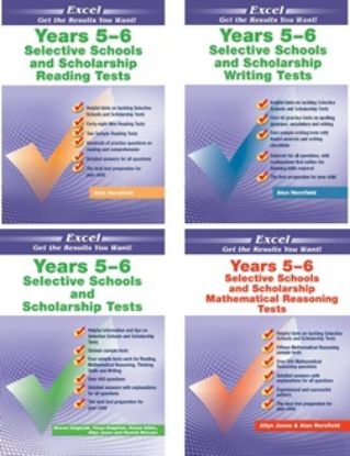 Picture of Excel Selective Schools and Scholarship Tests Years 5-6  Value Pack 3 (FREE SHIPPING)